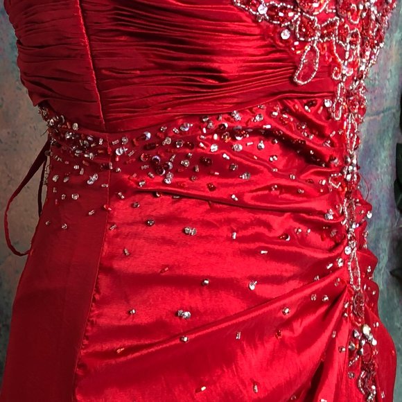 📌My Fashion Stunning Prom  - Ball - Formal - Homecoming Gown Richly Embroidered - Picture 8 of 15